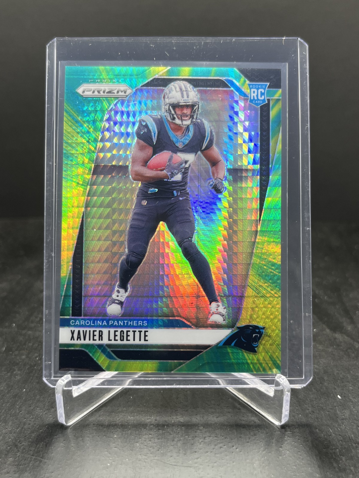 2024 Panini Prizm Football Xavier Legette RC Rookie Hyper 014/180 #398