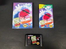 Cool Spot Sega Genesis Complete CIB W/Poster & Manual Very Good Condition!