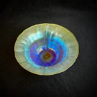 L.C.T. Tiffany Favrile Gold Bowl Model #1925 Circa 1910 Great Pattern