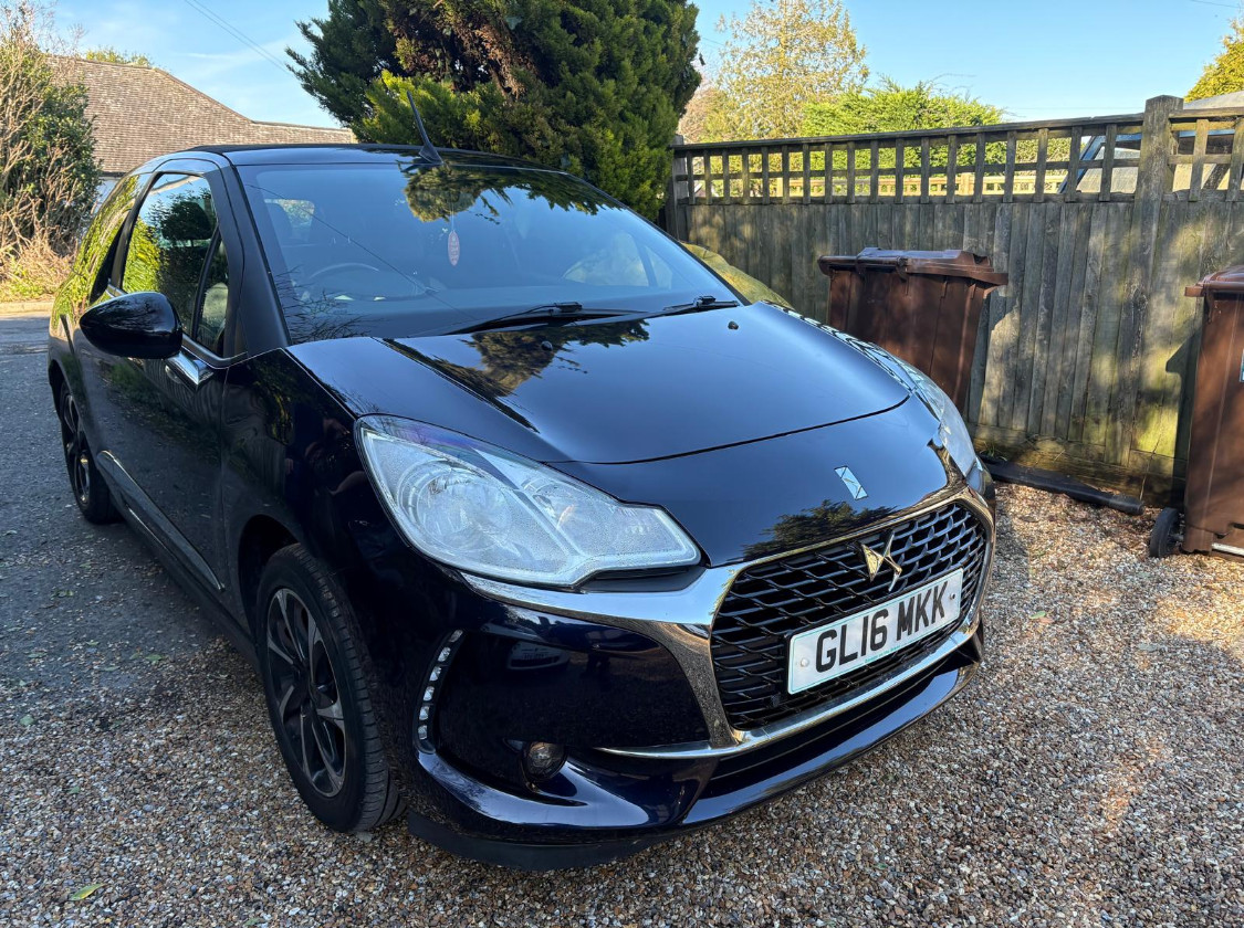 2016 Citroen RARE DS 3 Convertible Cabriolet 1.2 Economical, £20 tax