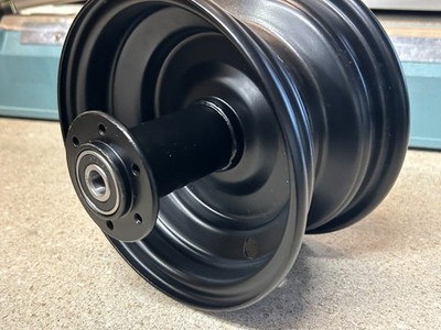 (BLEM) Mega Moto/Motovox Mini Bike Wheel 6 Inch Dual Flange. READ Description