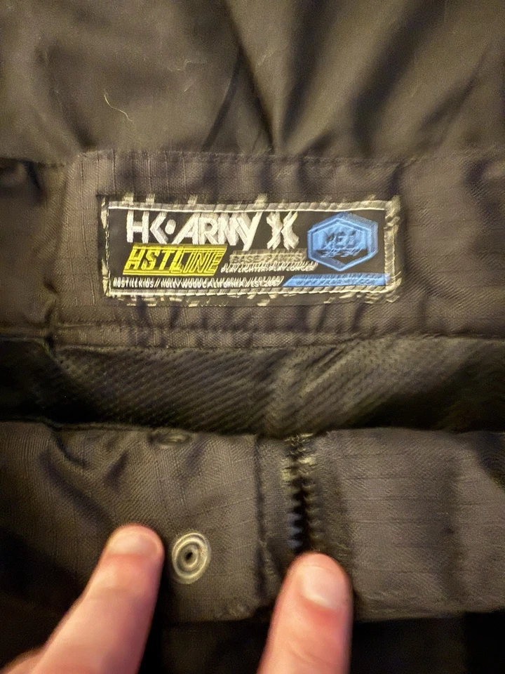 Nuevos Pantalones de Juego HK Army Paintball Línea HSTL - Negros - Medianos M (30-34) Foto 3 de 3