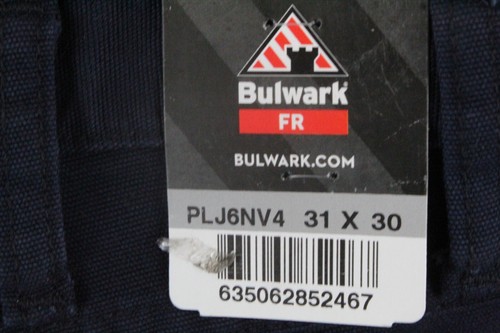 Bulwark Men's FR 12 ATPV Work Pants 31 x 30 Navy NWT - Picture 7 of 11