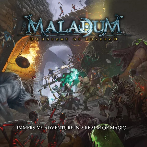 Стартовый набор Maladum Dungeons of Enveron (немецкий)