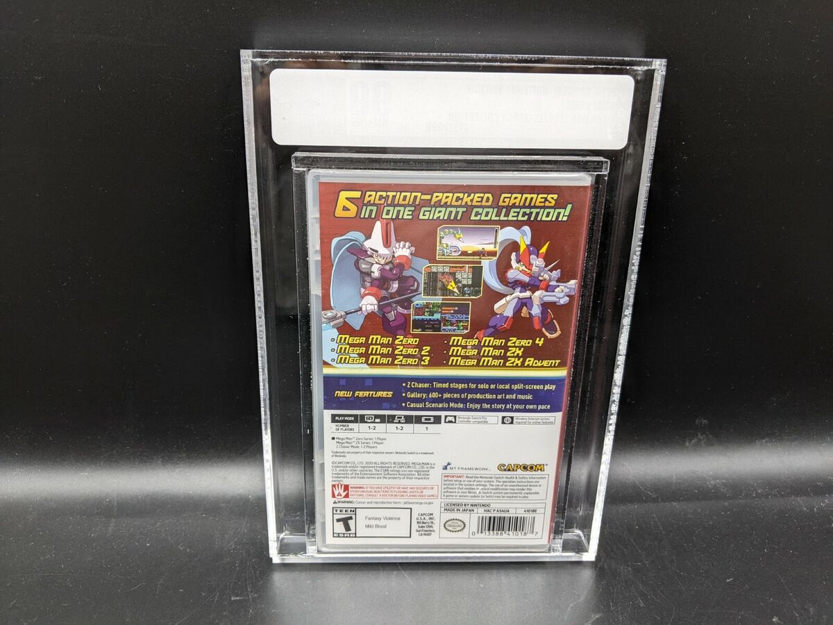 Mega Man Zero/ZX Legacy Collection Nintendo Switch VGA 90 Mega Man Zero/ZX Legacy Collection Nintendo Switch VGA 90