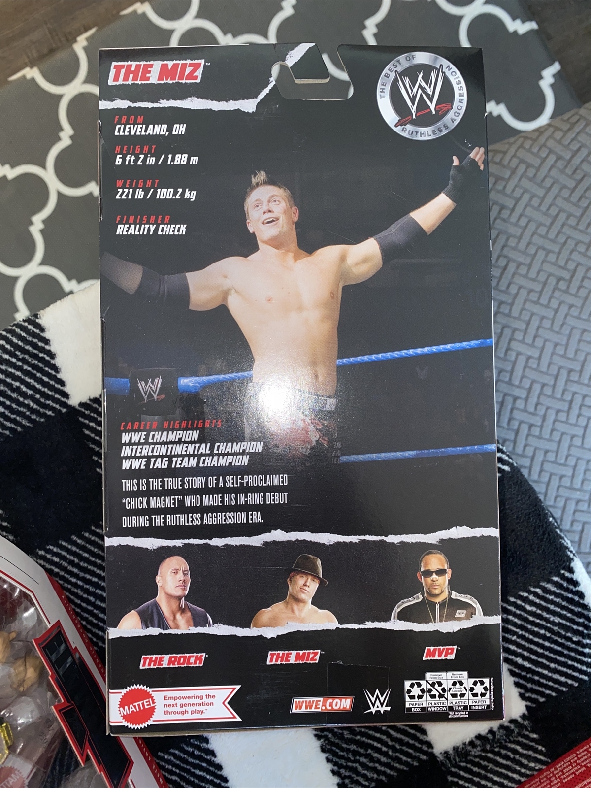 New WWE Elite Collection Ruthless Aggression The Miz True FX Wrestling Figure