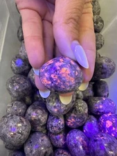 Yooperlite Tumbled Stone, Natural Yooperlite from Lake Superior, USA