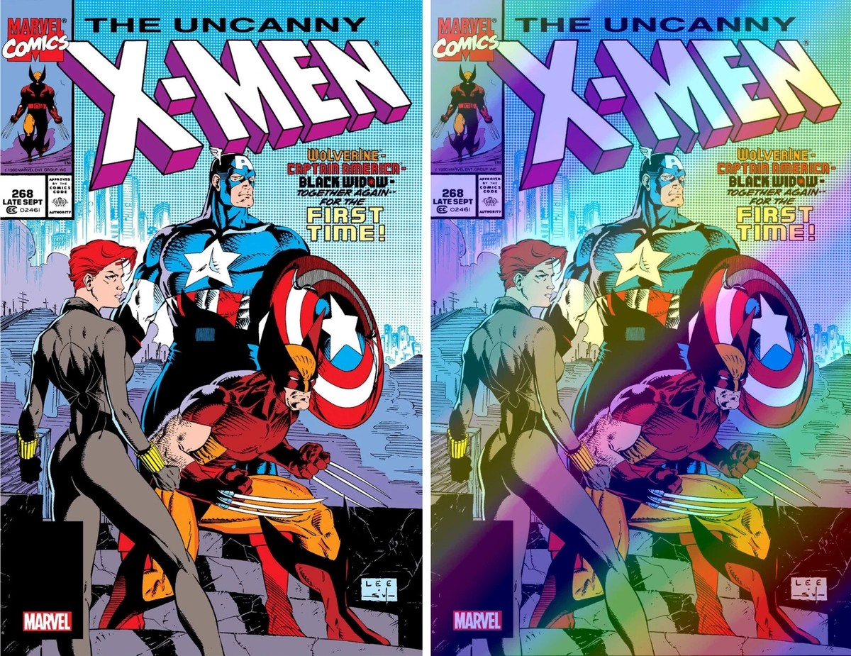 UNCANNY X-MEN #268 (FACSIMILE EDITION)(JIM LEE TRADE/FOIL VARIANT