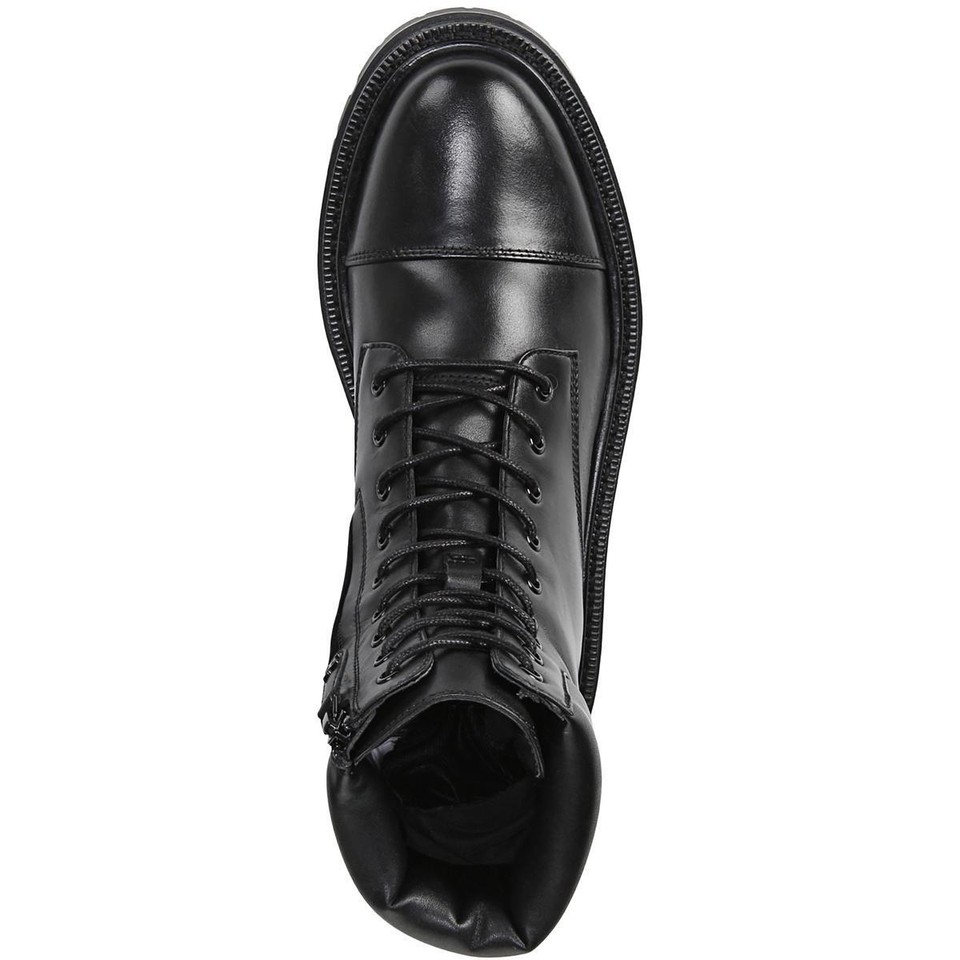 Sam Edelman Womens ALEIA Black Motorcycle Boots 6 Medium (B,M) BHFO