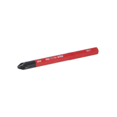 34584 Bit Phillips PH2 max.5,5Nm 1kVAC L. ges: 75mm isoliert WIHA