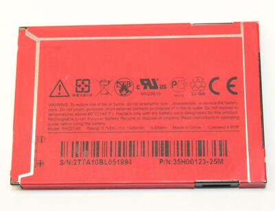 HTC RHOD160 Cellphone Battery for Dash 3G Hero Ozone Tilt 2 Touch Pro 2 Evo 4G