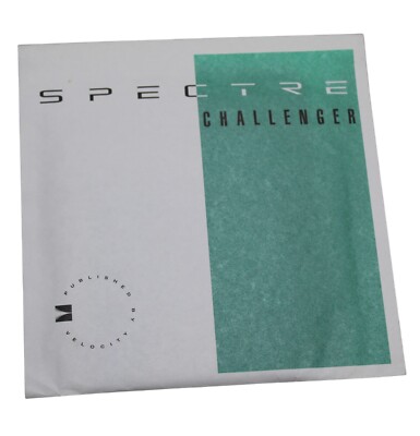 Vintage Spectre Challenger PC Game IBM Compatible 3.5  Disk