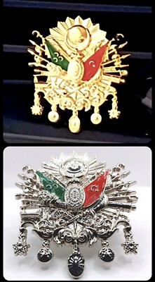 OSMANLI ARMA Auto Emblem Vidalı Oto Amlem  TUGRA  Ay yildiz TÜRKIYE AYYILDIZ Neu