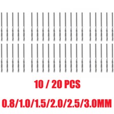 10/20pcs Diamond Coated Tipped Twist Drill Bi...