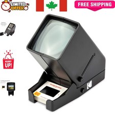 3X Magnification LED Slide Viewer for 35mm Negatives - See Every Detail Clearly