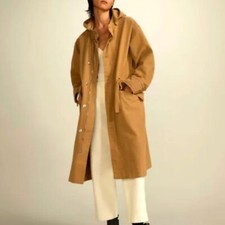 Everlane Canvas Organic Cotton Parka Cappuccino Brown (large) Preppy Fall Layer