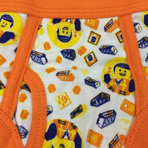 The Lego Movie 2 Boys 3 Pair Cotton Briefs Underwear Sizes 4 OR 6 NEW - Picture 2 of 9
