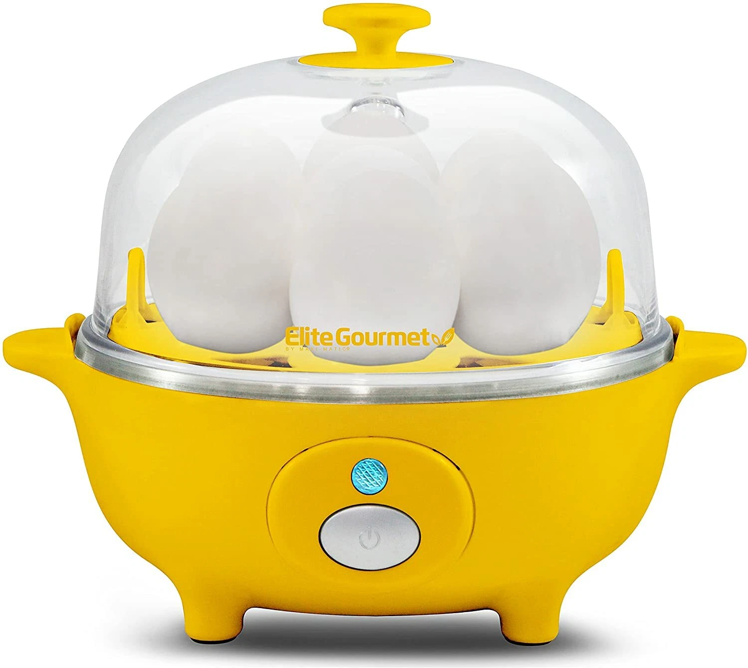 Elite Cuisine Rapid Egg Cooker, 7 Easy-To-Peel, Hard, Medium,..
Opens in a new window or tab