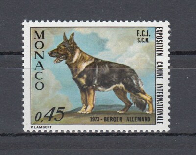 ・Germanshepherd・１９７４〜・１６×２０・ Copen・ Monaco 1078 German Shepherd Dogs ** (mnh) | eBay