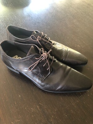 Aquila Mens Dress Shoes Brown Size 44 Australia