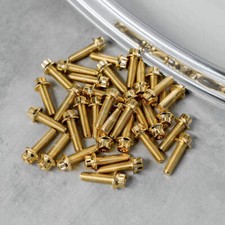 120x M7 24mm Gold Gold Plated 2pcs Rims Screws Bbs Rm Lm Oz Rh Two Pieces 120x M7 24mm Gold Gold Plated 2pcs Rims Screws Bbs Rm Lm Oz Rh Two Pieces