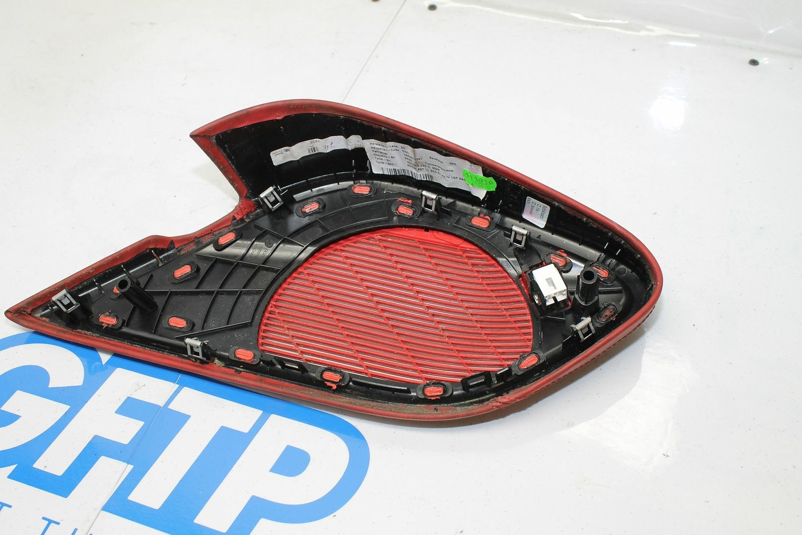 16-21 AUDI R8 V10 PLUS OEM LH DRIVERS RED SPEAKER COVER (WORN) 4S1868092CLL 17