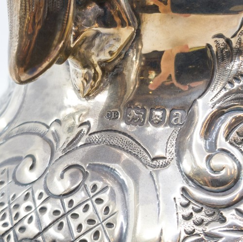 Victorian Matched Antique Charles Boyton Tea & Coffee Sterling Silver Set C/1... - Picture 5 of 12