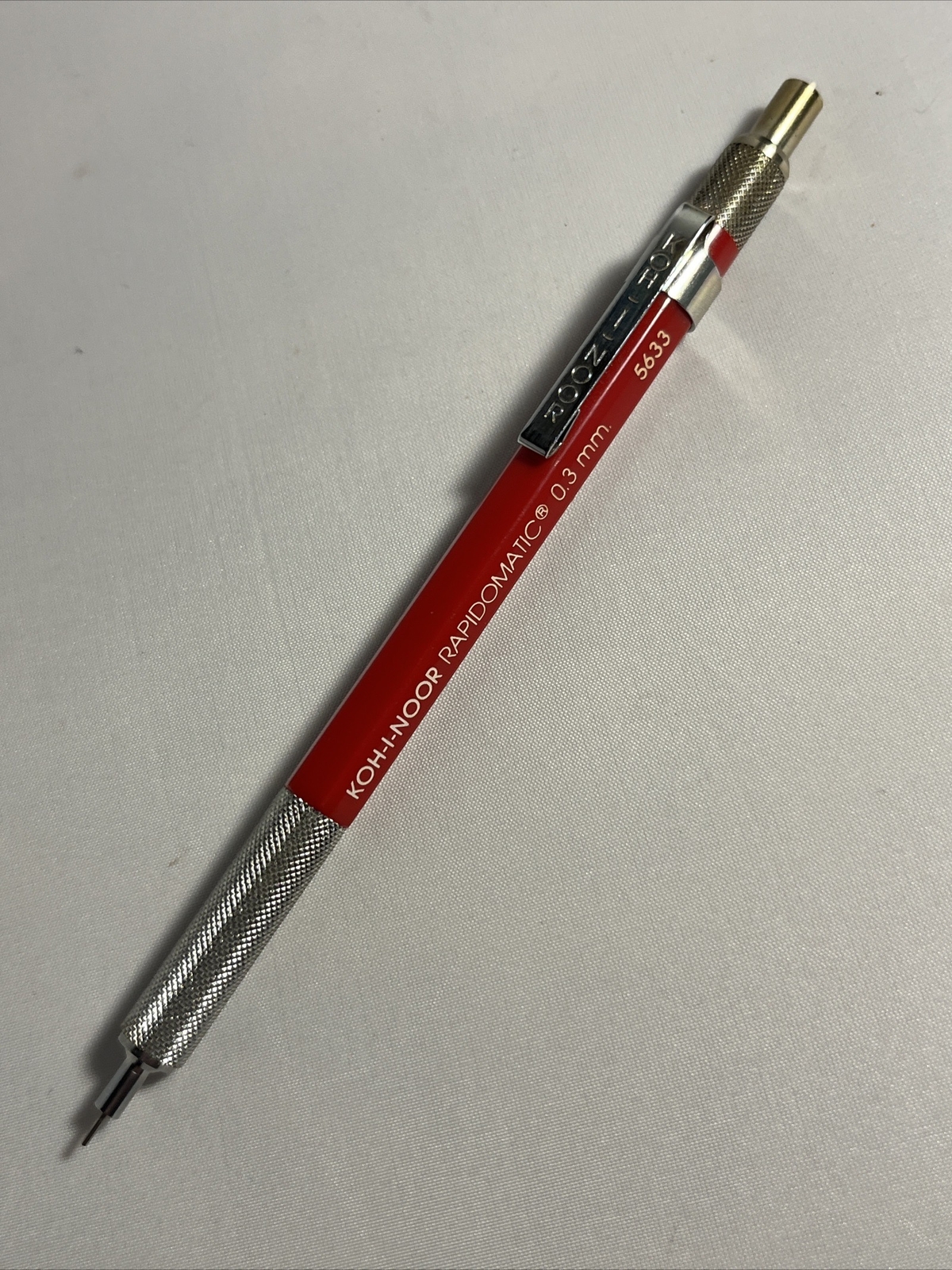 KohINoor Rapidomatic 0.3mm Red MECHANICAL PENCIL 5633 eBay