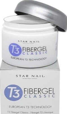 STAR NAIL INTERNATIONAL Star Nail T3 Fiber Gel Classic European flexible sculpting gel 8 colors 2oz(56g)