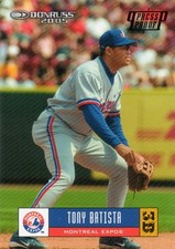 TONY BATISTA 2005 DONRUSS PRESS PROOF BASEBALL CARD 10/10