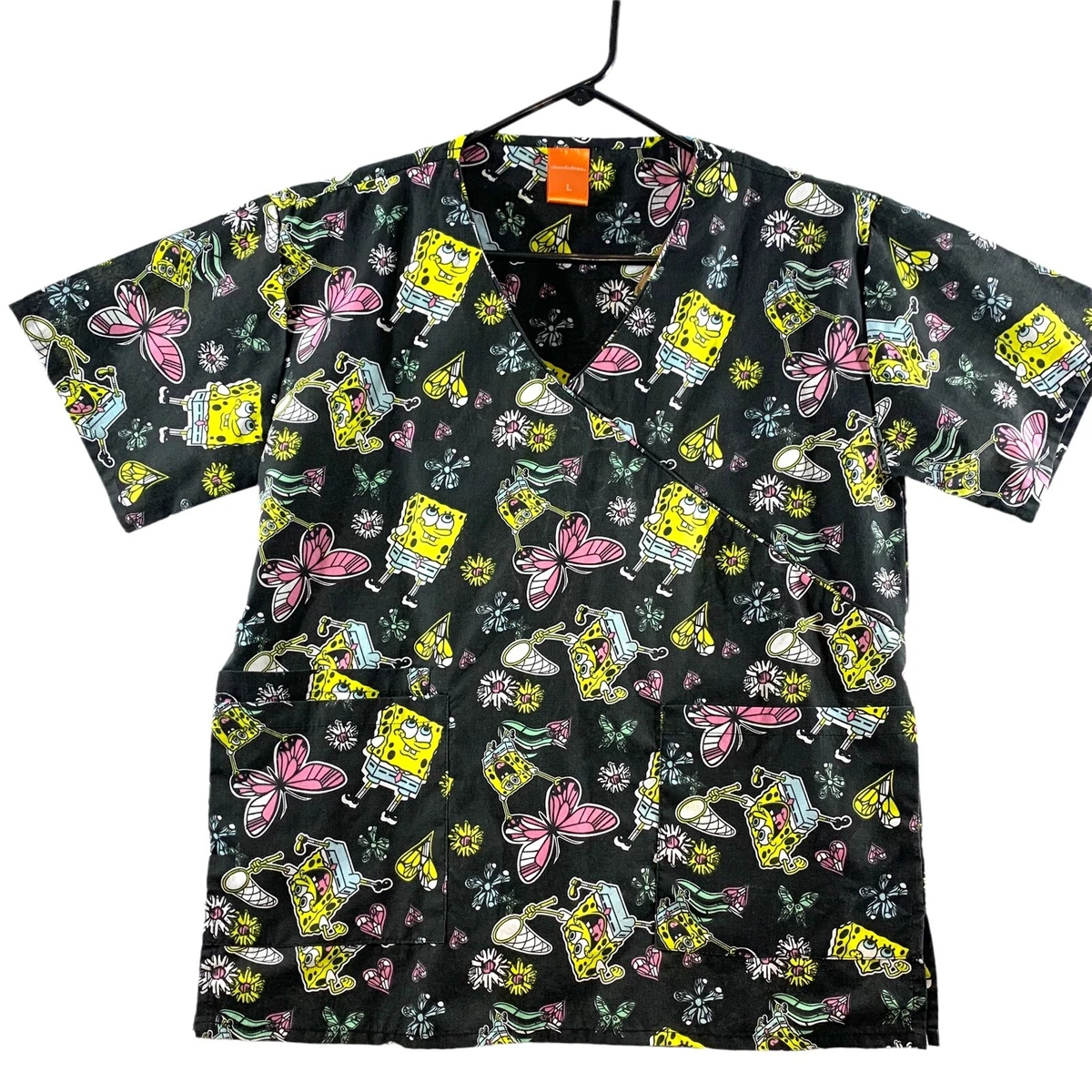 Spongebob scrub top sale