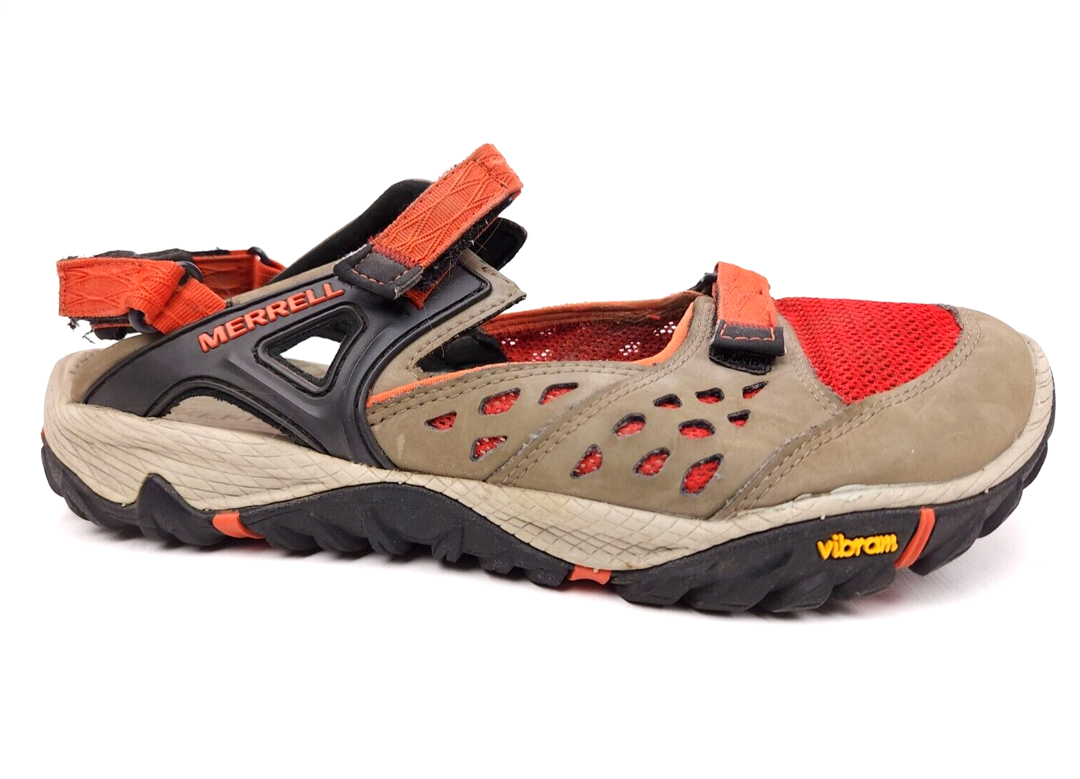Sandali da trekking Merrell da donna all out blaze seta MJ arancione talpa taglia 9