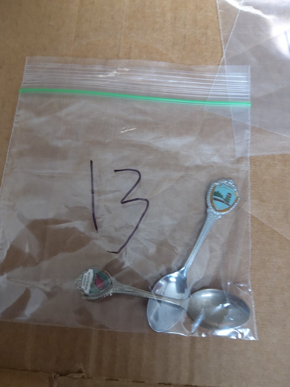 Souvenir Spoons Lot 0f 2 Virginia, West Virginia eBay