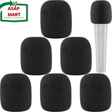 Windscreen for SM58, 6Pack Microphone Pop Filter Foam Cover for Shure SM58 Sm48