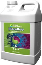 General Hydroponics Flora Duo A and B - 2.5 Gallon