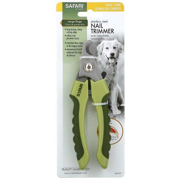 iHerb UK - Safari , Stainless Steel Nail Trimmer, Large Dogs, 1 Tool - Image 2
