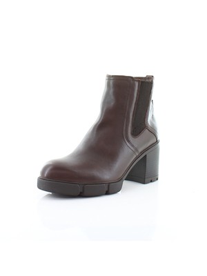 NATURALIZER Womens Brown Back Pull-Tab Mindy Slip On Leather Chelsea 9 M
