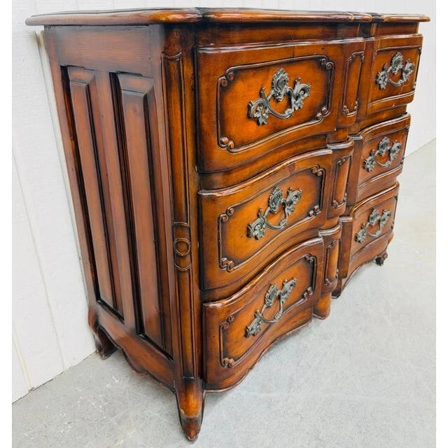 Vintage French Provincial Style 3-Drawer Bachelor Chest - Image 2 of 4