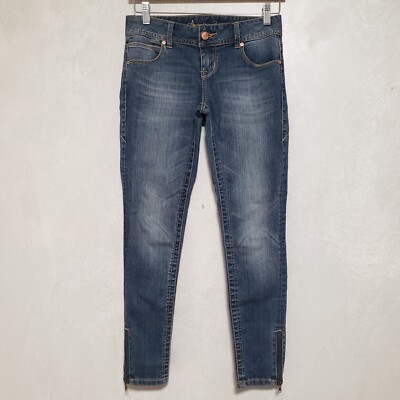 American Rag Zipper Ankle Skinny Jeans Size 3S