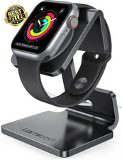Apple Watch Charger Stand Dock for Ultra 2/1 SE Series 10-1 Black Compatible