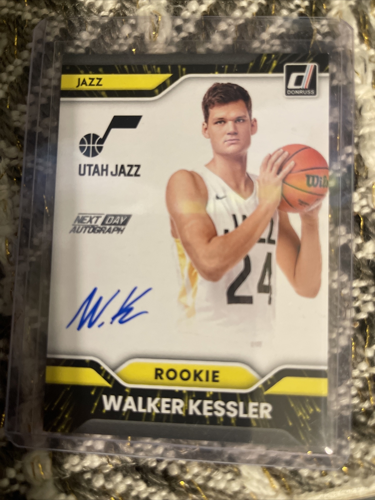 2022 Donruss Basketball Walker Kessler Next Day Auto