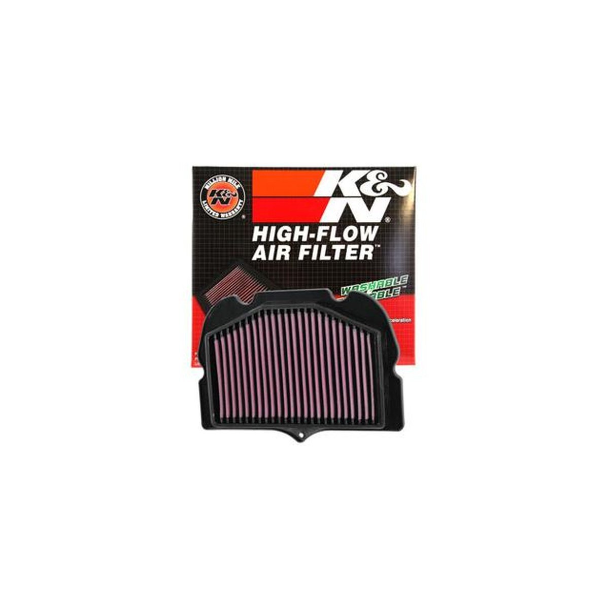 K&N Motorcycle Air Filter compatible with Suzuki GSX1300R - SU-1308 ...