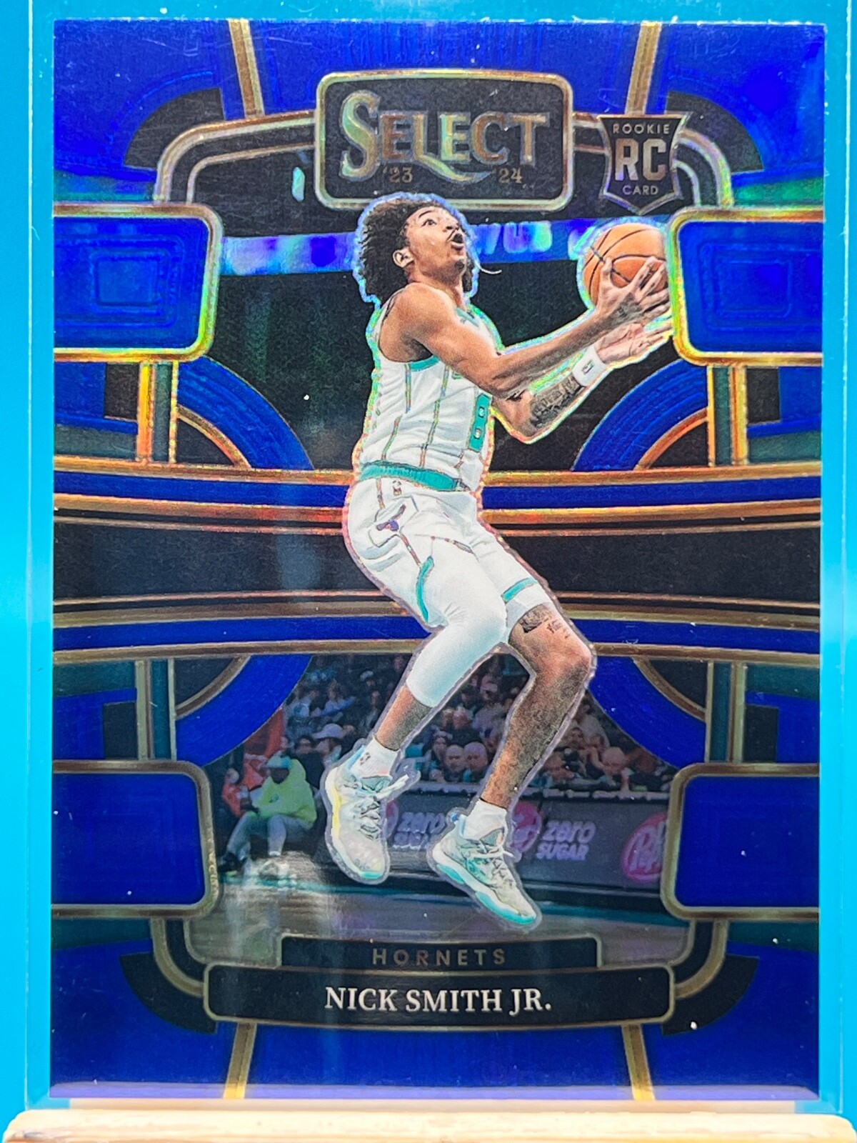 2023-24 Panini Select - Concourse Nick Smith Jr. #89 Blue Prizm (RC)