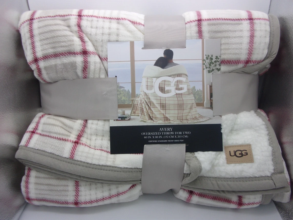 ugg avery oversized throw for two