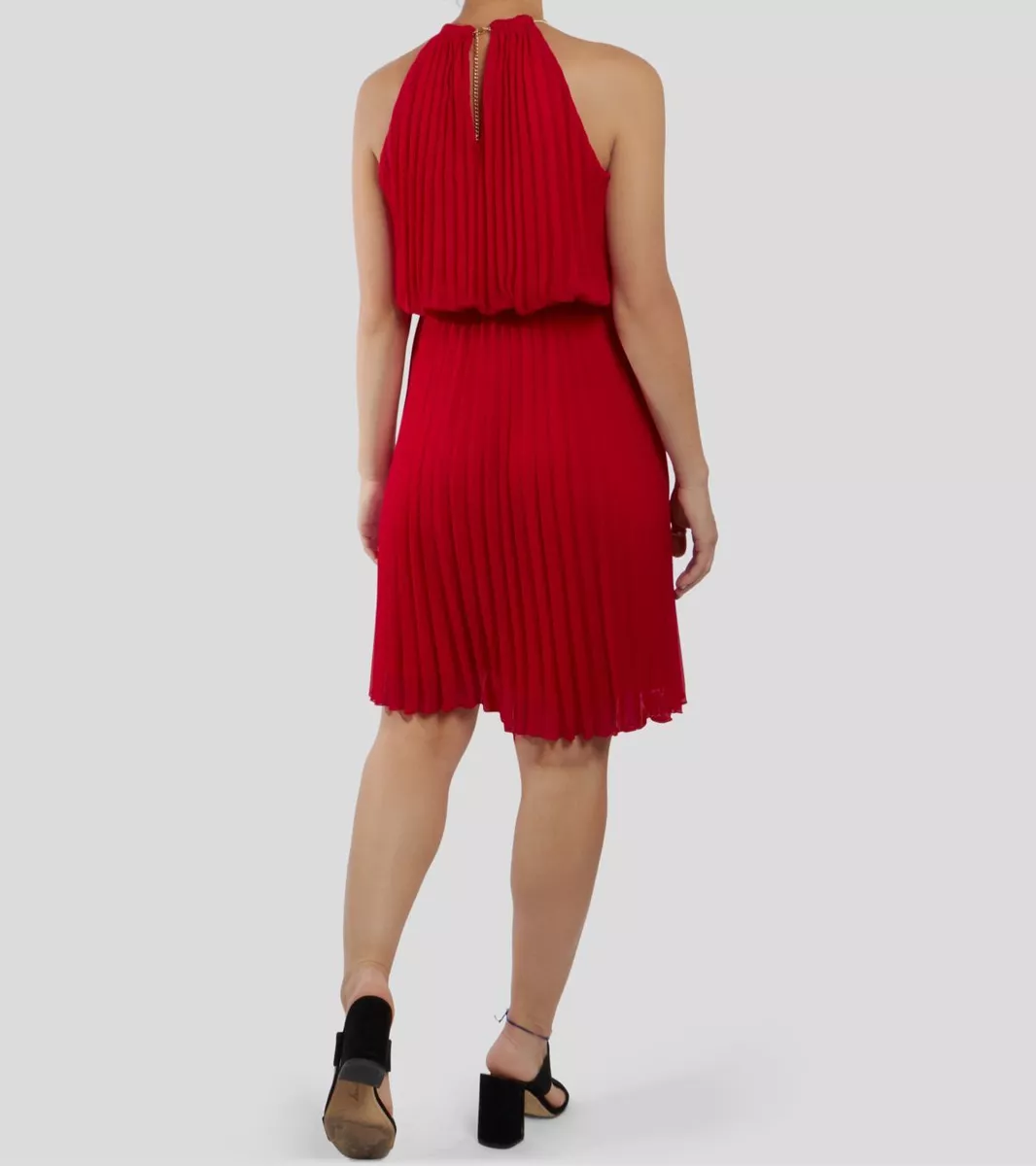 Msk halter clearance dress