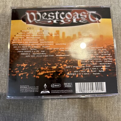 Westcoast L.A. Style, Vol. 2 by Various Artists (CD, Zyx/Mo