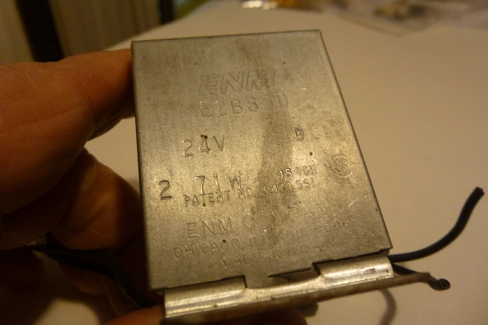 ENM 24 volt DC totalizing counter - E2B65D - Image 2 of 4