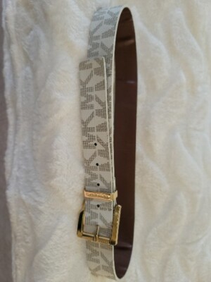Michael Kors Cream and Gold Women’s Belt Michael Kors Women main image 2