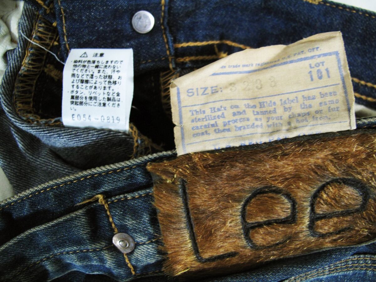 HOT VTG Men LEE 1101 SANFORIZED SELVEDGE DISTRESS Denim HOT VTG Men LEE 1101 SANFORIZED SELVEDGE DISTRESS Denim