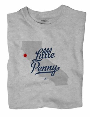 Little Penny California CA T-Shirt MAP